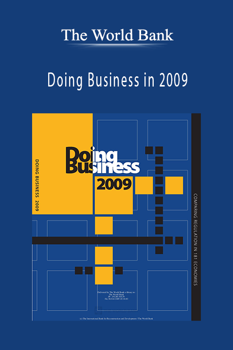 Doing Business in 2009 – The World Bank