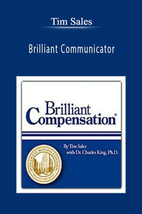 Brilliant Communicator – Tim Sales