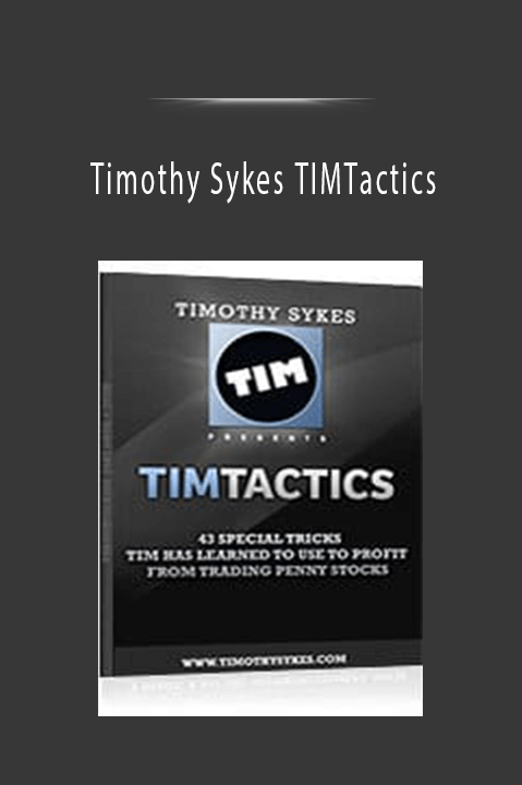 Timothy Sykes TIMTactics