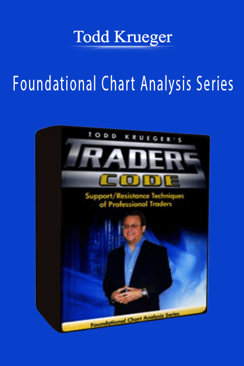 Foundational Chart Analysis Series: Support / Resistance Techniques of Professional Traders 6 DVD Home Study Course – Todd Krueger