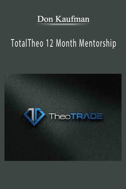 Don Kaufman – TotalTheo 12 Month Mentorship