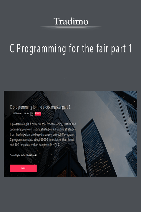 C Programming for the fair part 1 – Tradimo