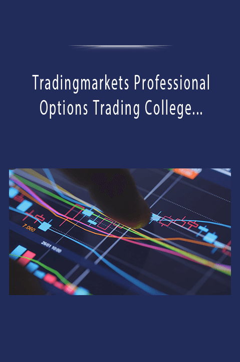 Tradingmarkets Professional Options Trading College TMOC Recorded 14–Week Options Course Trading the Market on 3 DVDs