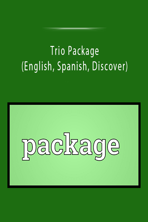 Trio Package (English