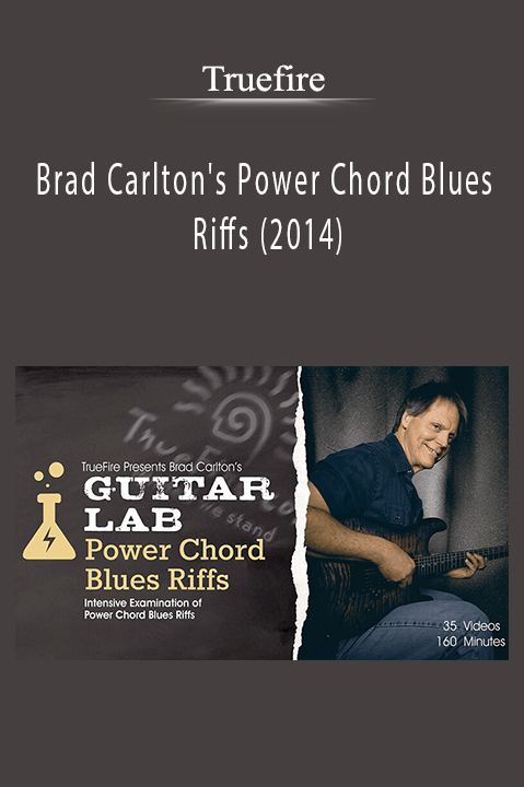 Brad Carlton's Power Chord Blues Riffs (2014) – Truefire