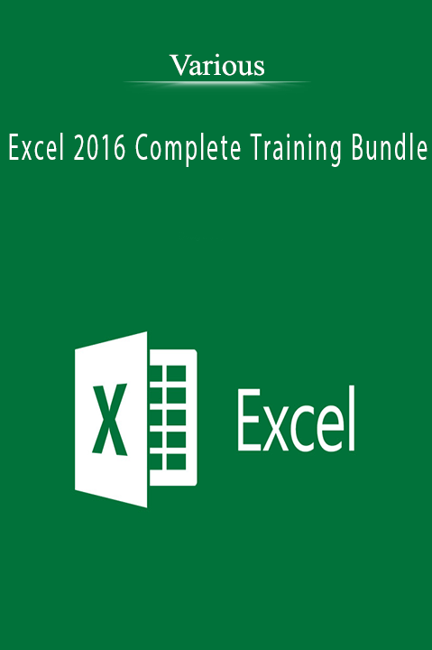 Excel 2016 Complete Training Bundle – Various