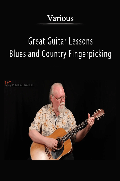 Great Guitar Lessons – Blues and Country Fingerpicking – Various