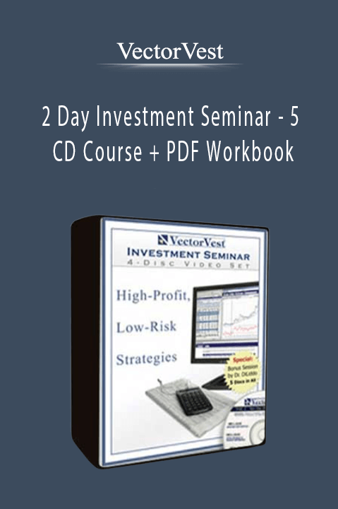 2 Day Investment Seminar – 5 CD Course + PDF Workbook – VectorVest