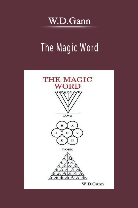 The Magic Word – W.D.Gann