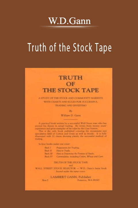 Truth of the Stock Tape – W.D.Gann