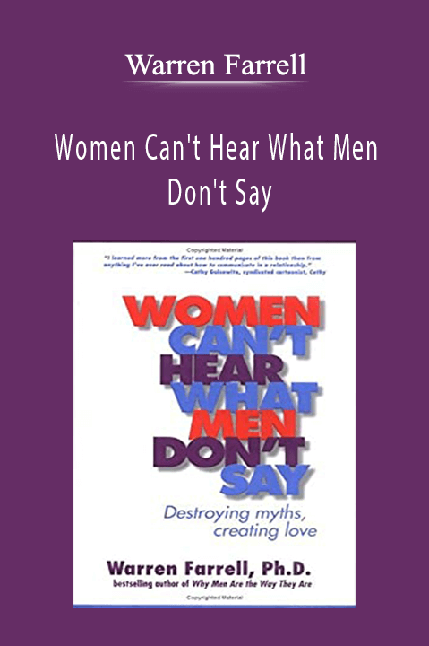 Women Can't Hear What Men Don't Say: Destroying Myths