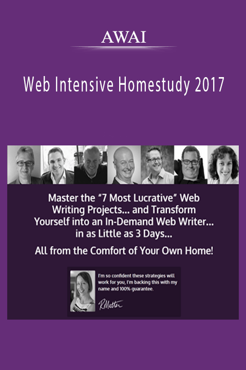 AWAI – Web Intensive Homestudy 2017