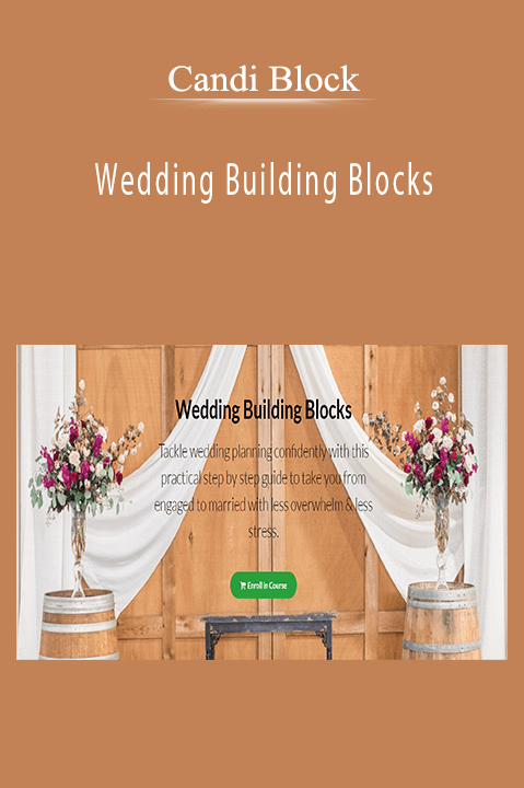 Candi Block – Wedding Building Blocks