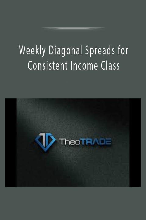 Weekly Diagonal Spreads for Consistent Income Class