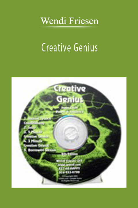 Creative Genius – Wendi Friesen