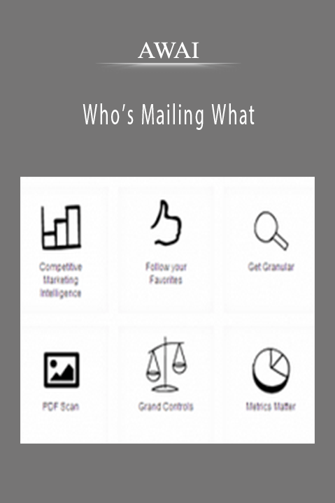 AWAI – Who’s Mailing What