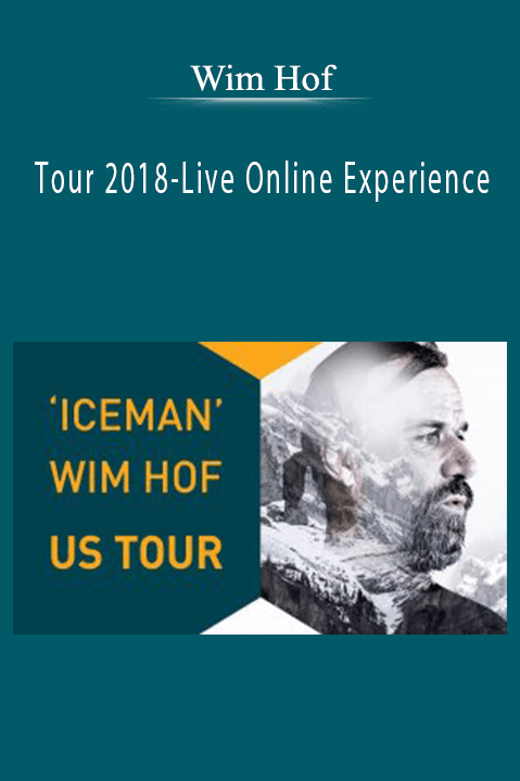 Tour 2018–Live Online Experience – Wim Hof