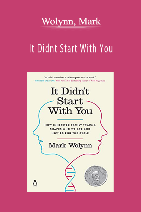 It Didnt Start With You. How Inherited Family Trauma Shapes Who We Are – Wolynn