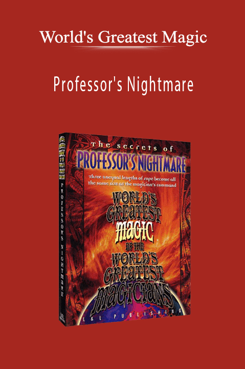 Professor's Nightmare – World's Greatest Magic