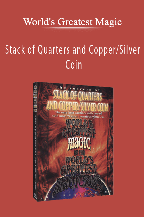 Stack of Quarters and Copper/Silver Coin – World's Greatest Magic