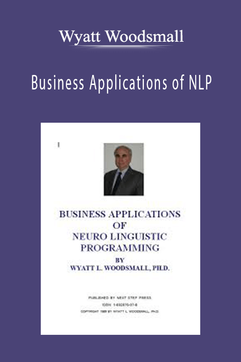 Business Applications of NLP – Wyatt Woodsmall