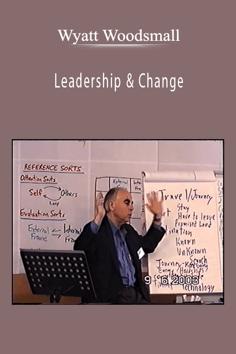 Leadership & Change – Wyatt Woodsmall