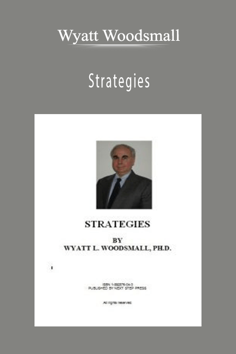Strategies – Wyatt Woodsmall