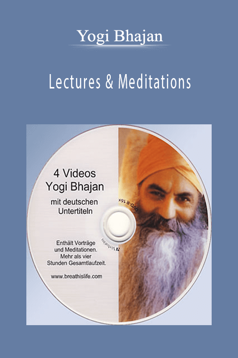Lectures & Meditations – Yogi Bhajan