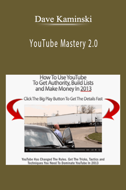 Dave Kaminski – YouTube Mastery 2.0