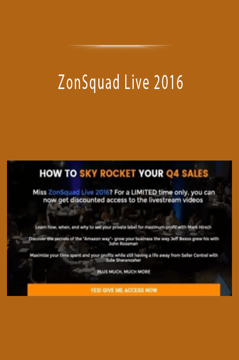 ZonSquad Live 2016