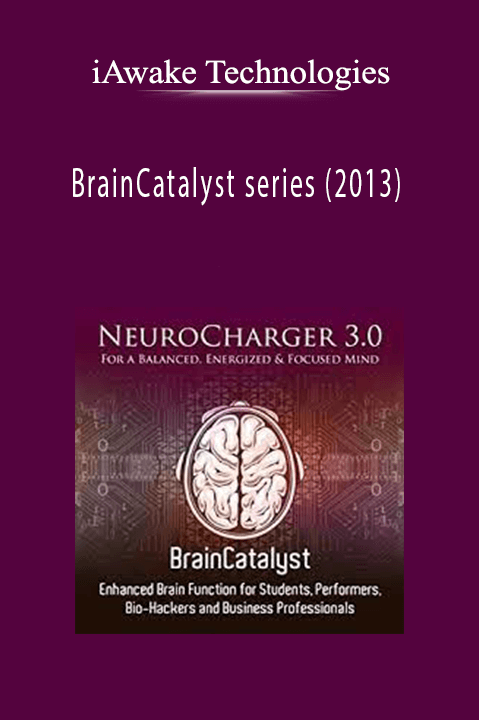 BrainCatalyst series (2013) – iAwake Technologies