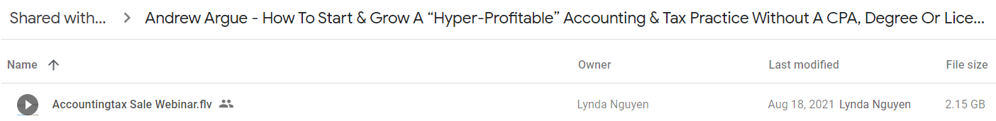 Andrew Argue - How To Start & Grow A “Hyper-Profitable” Accounting & Tax Practice Without A CPA, Degree Or License