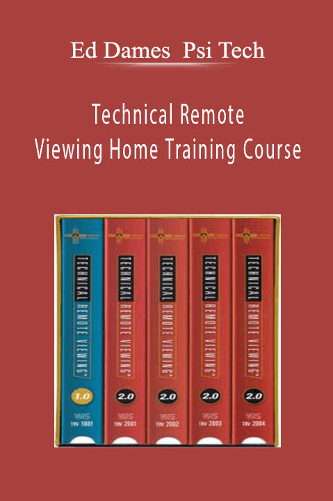 Ed Dames Psi Tech - Technical Remote Viewing Home Training Course