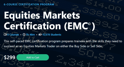 Eric Cheung - Equities Markets Certification - Bundle