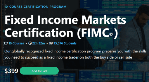 Eric Cheung - Fixed Income Markets Certification - Bundle