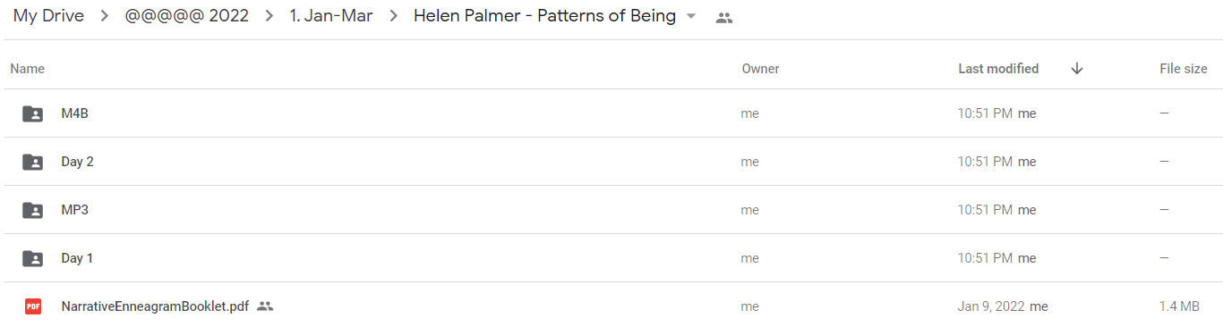 Helen Palmer - Patterns of Being