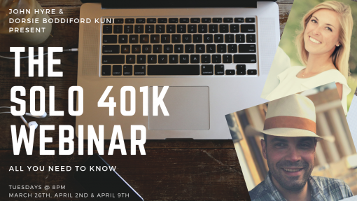 John Hyre & Dorsie Boddiford Kuni - The Solo 401k Online Class