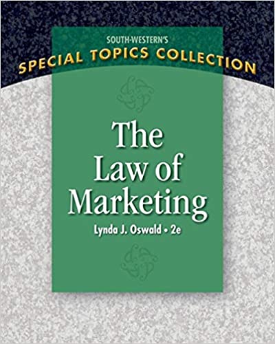 Lynda J. Oswald – The Law of Marketing, 2nd Ed