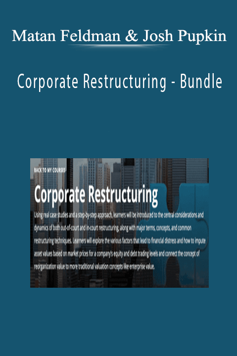 Matan Feldman & Josh Pupkin - Corporate Restructuring - Bundle