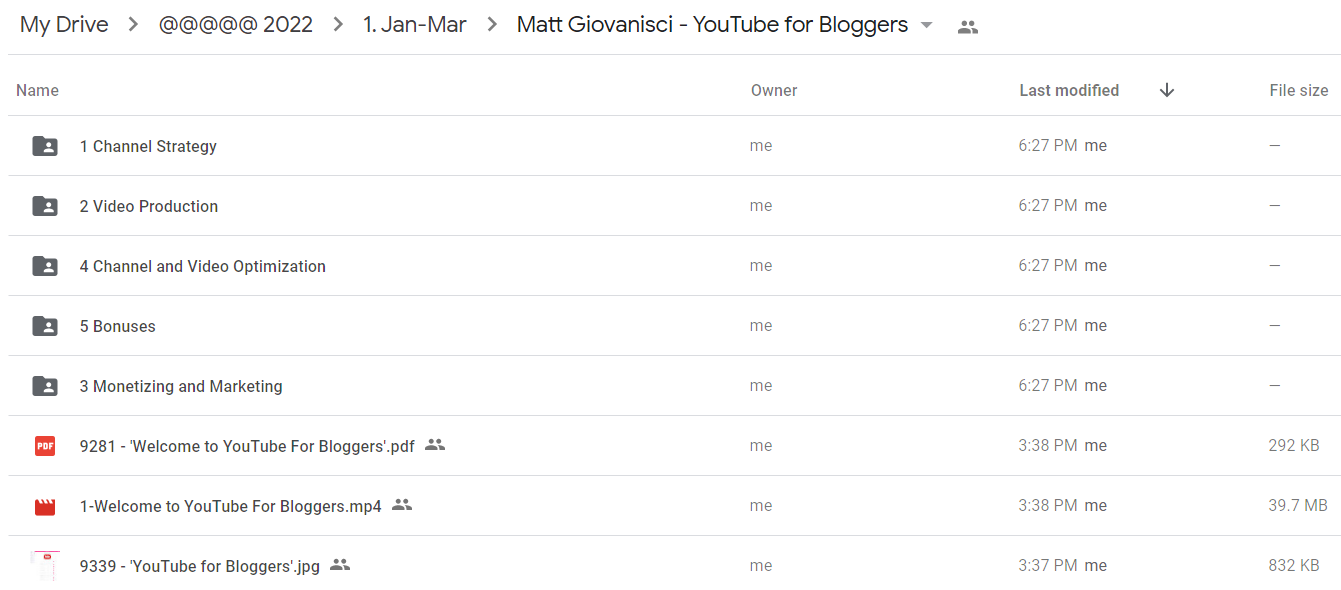 Matt Giovanisci - YouTube for Bloggers