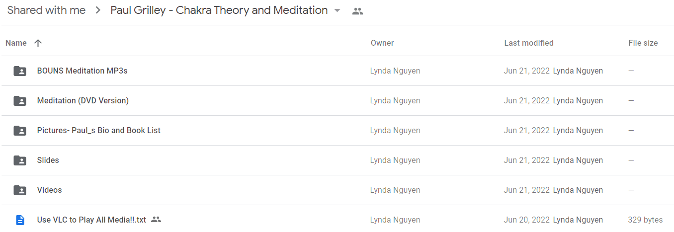 Paul Grilley - Chakra Theory and Meditation