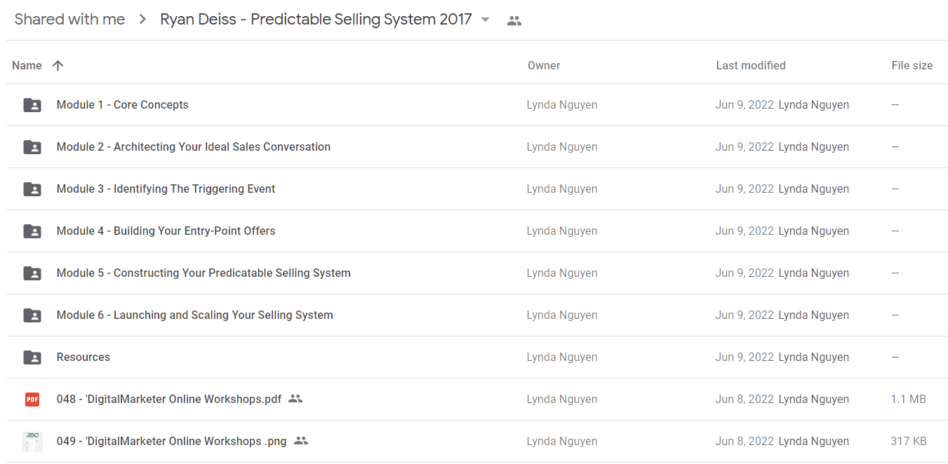 Ryan Deiss - Predictable Selling System 2017