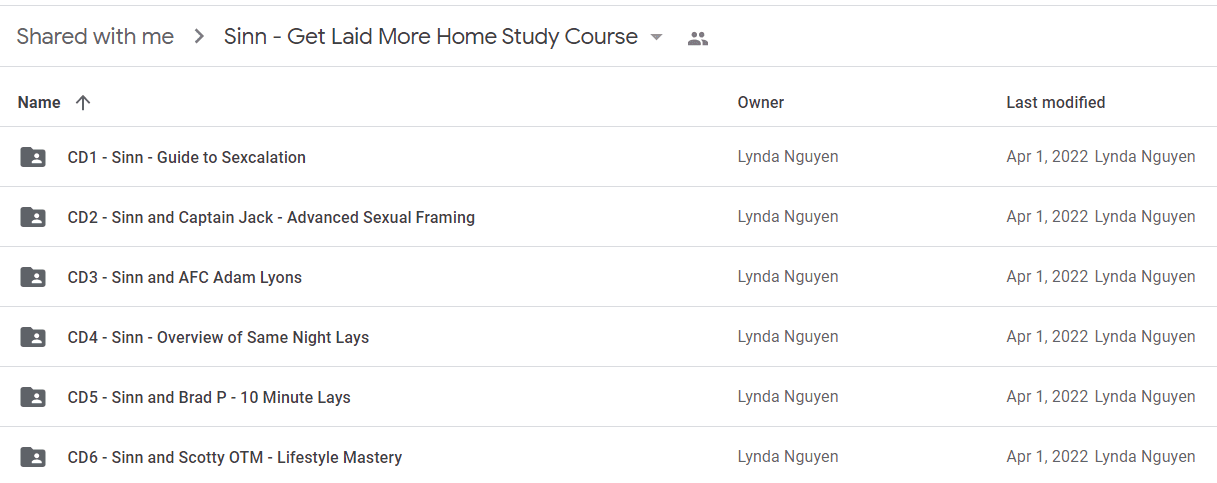 Sinn - Get Laid More Home Study Course