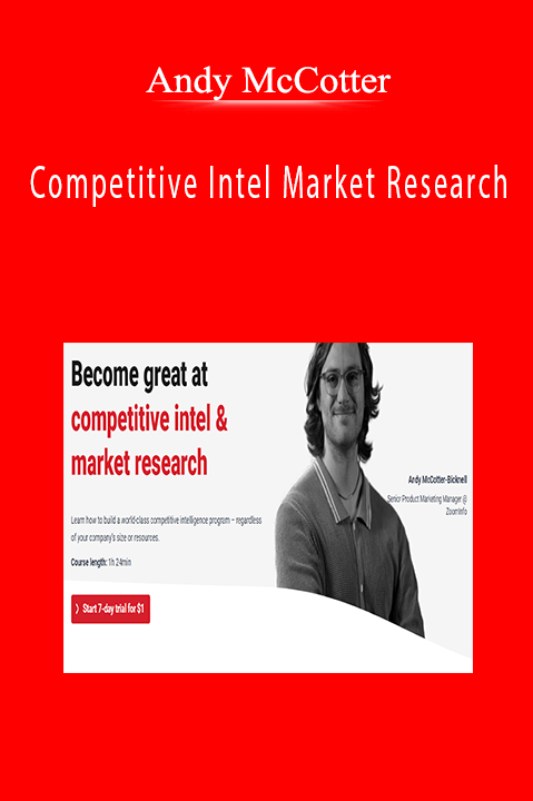 Andy McCotter - Competitive Intel Market Research