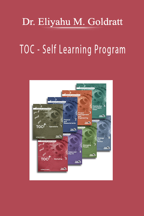 Dr. Eliyahu M. Goldratt - TOC - Self Learning Program