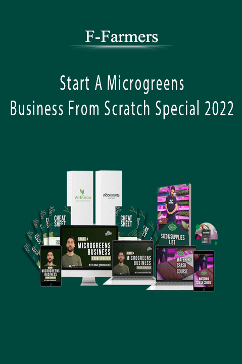 F-Farmers - Start A Microgreens Business From Scratch Special 2022