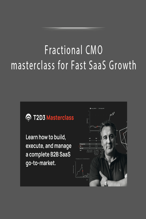 Fractional CMO masterclass for Fast SaaS Growth