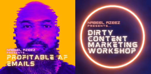 Nabeel Azeez - Profitable AF Emails email marketing playbook + Dirty Content Marketing