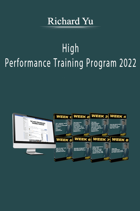 Richard Yu - High Performance Training Program 2022