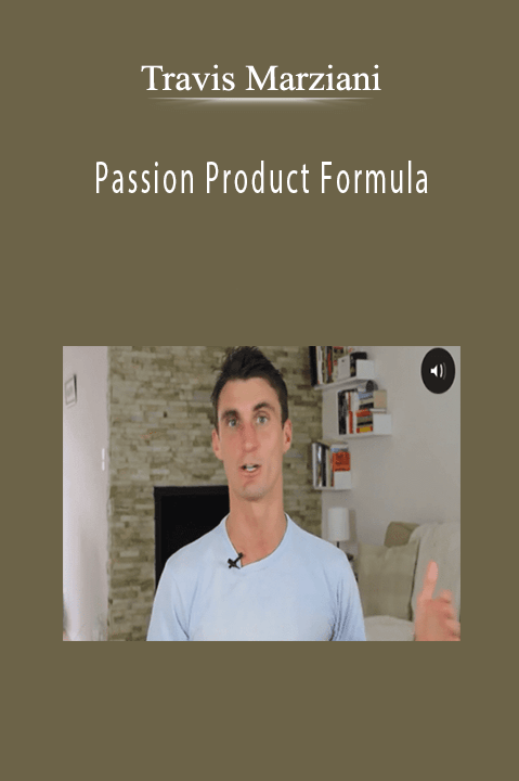 Travis Marziani - Passion Product Formula